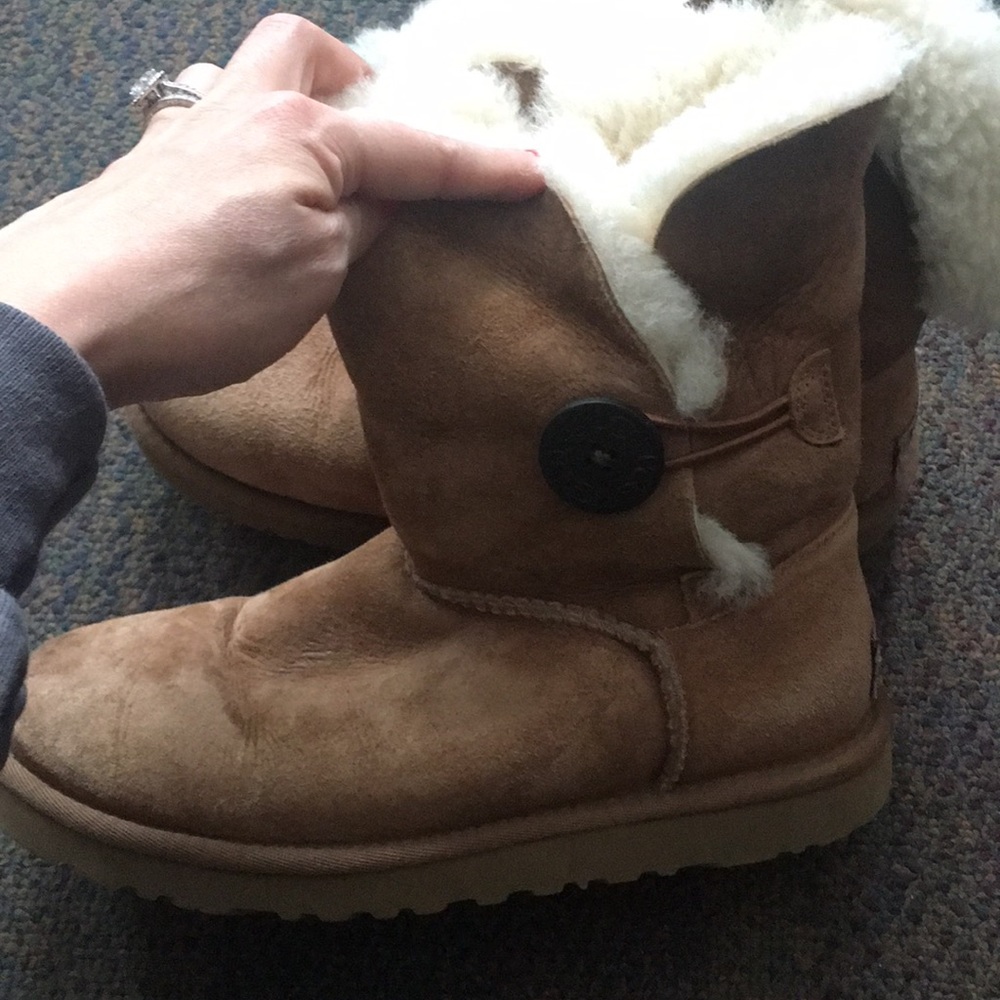 Brown suede ugg boots